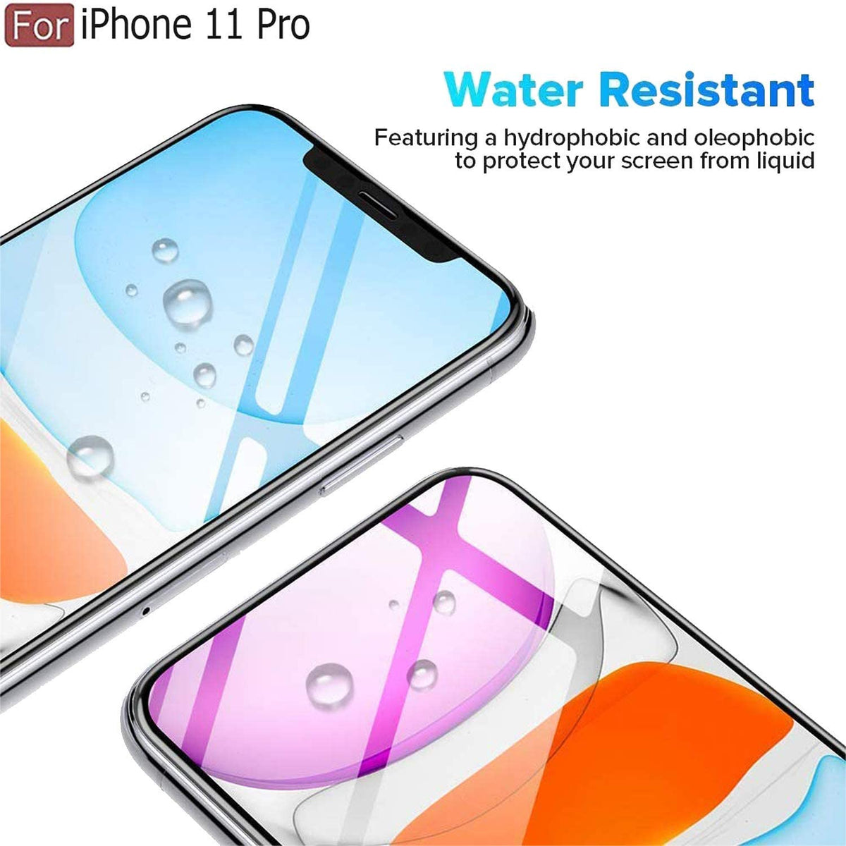 Ultra-Clear Tempered Glass Screen Protector for iPhone 11 Pro