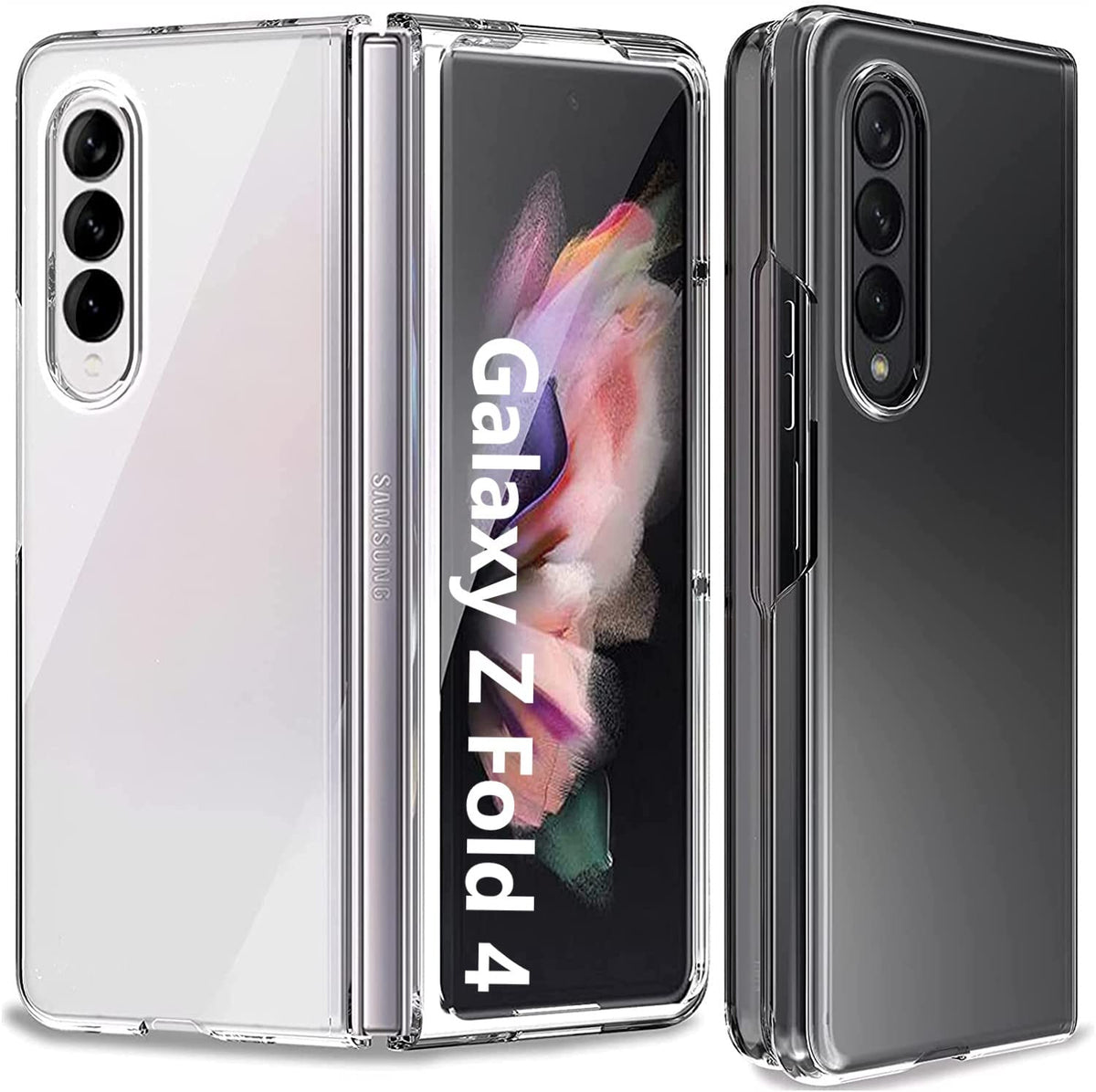 Ultra-Clear Anti-Yellow Durable & Sleek Protection Slim Hard Case for Samsung Fold Series
