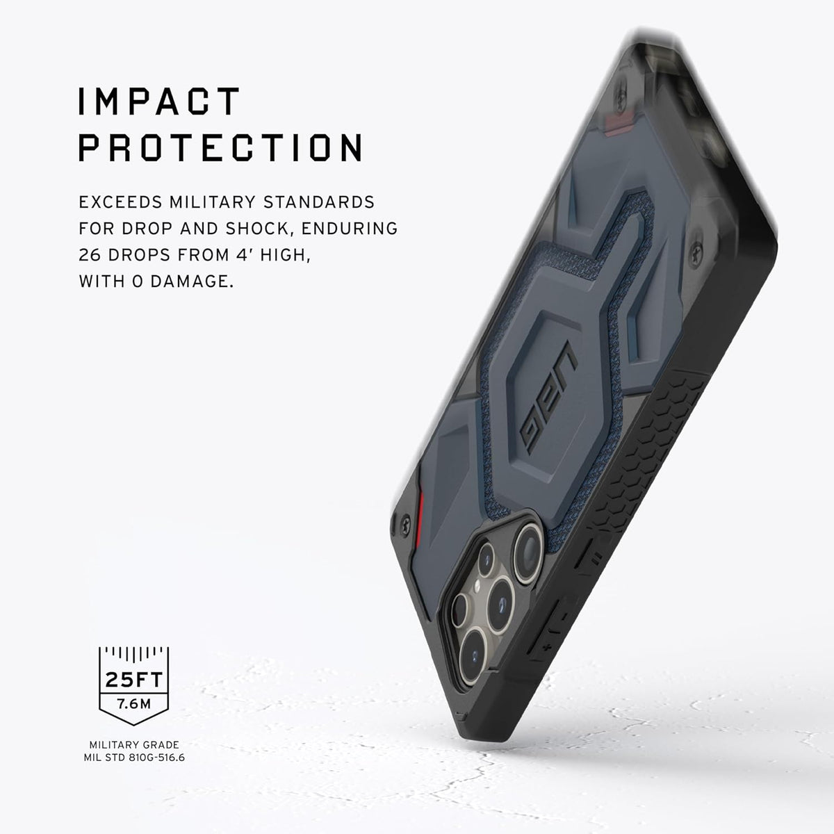 UAG Monarch Pro Rugged Case for Samsung Galaxy S25 Ultra | Military-Grade Tested | MagSafe Compatible