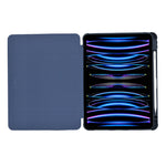Transparent Trifold Smart Folio Case with Pencil Slot for iPad Pro 11 Inch