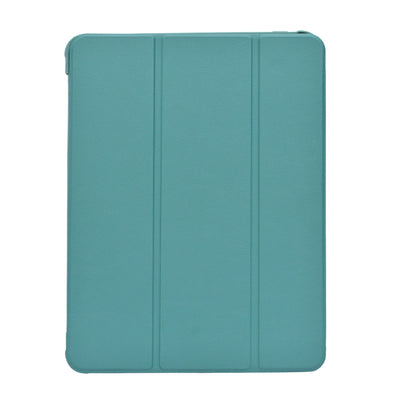 Transparent Trifold Smart Folio Case with Pencil Slot for iPad Pro 11 Inch - Green