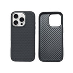 Carbon Weave Pattern Phone Case for iPhone 16 Pro