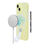 Frosty Matte with Silicone Finger Loop Phone Case for iPhone 13 / 14