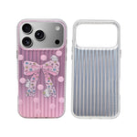 Aesthetic Bow & Floral Phone Case for iPhone 17 Pro Max