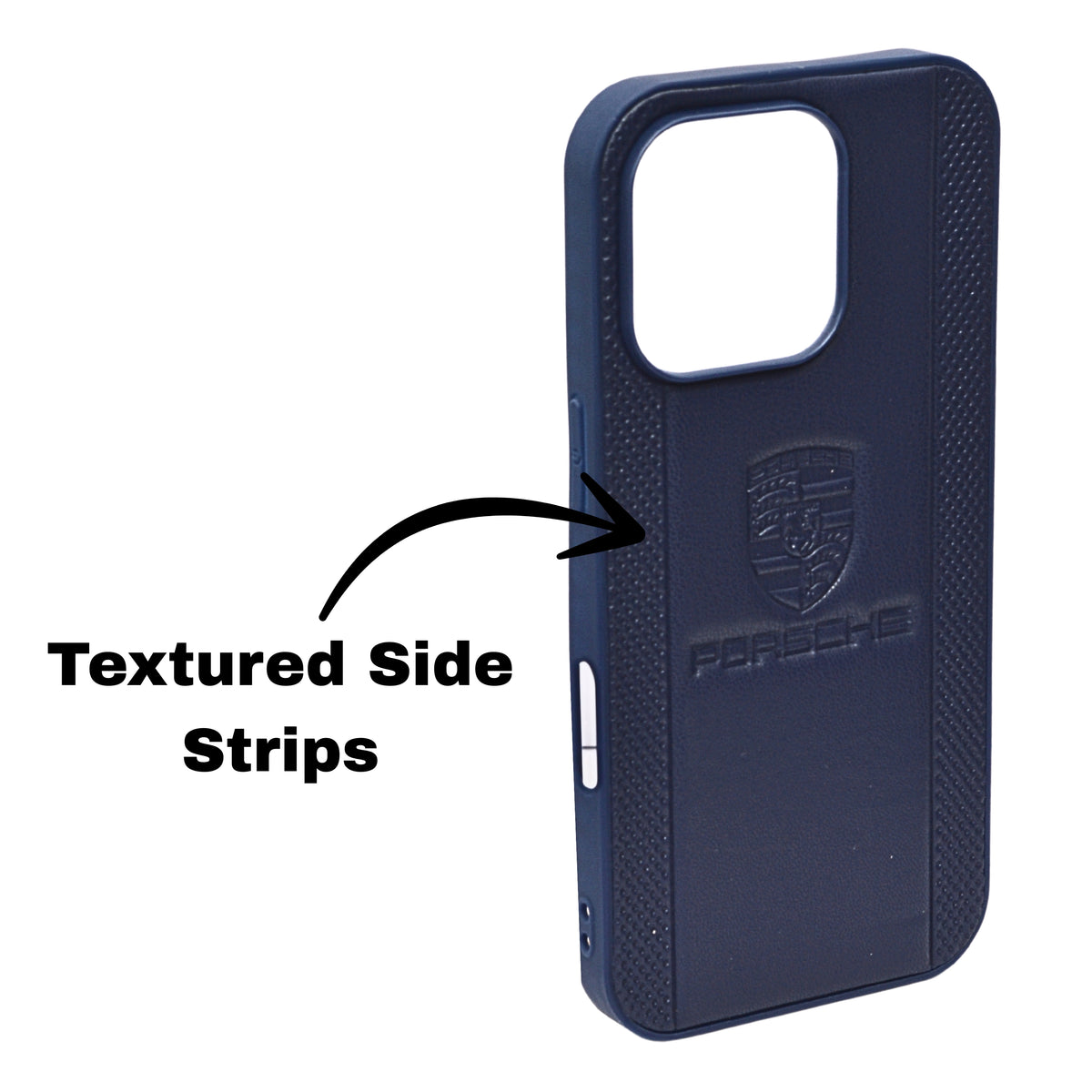 Porsche Design Leather Finish Mobile Back Cover For iPhone 16 Pro Max