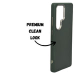 Premium Leather Texture with Metallic Camera Frame Phone Case for Samsung S25 Ultra