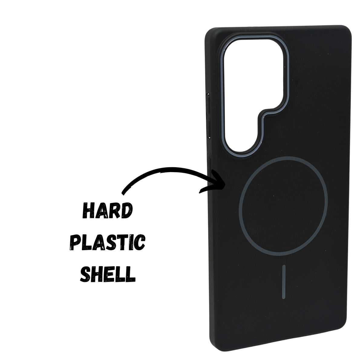 Magsafe Compatible Hard Plastic Phone Case for Samsung S25 Ultra