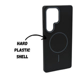 Magsafe Compatible Hard Plastic Phone Case for Samsung S25 Ultra