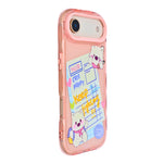Cute Transparent Wavy Edge Phone Case for iPhone 17 Air