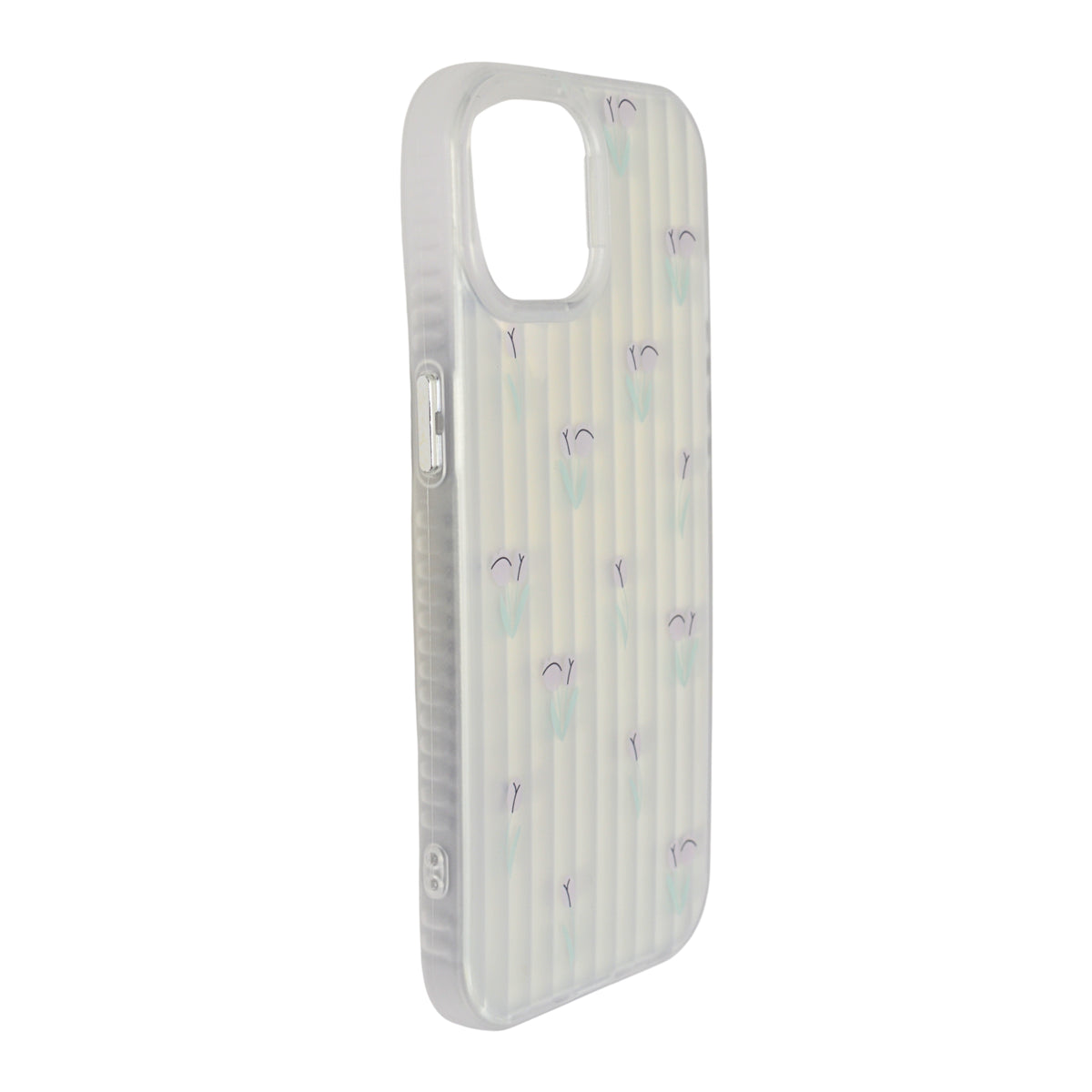 Aesthetic Bow & Floral Phone Case for iPhone 15