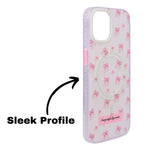 Pink Bow "Every Single Day Counts" Quote MagSafe Compatible Phone Case for iPhone 13 / 14