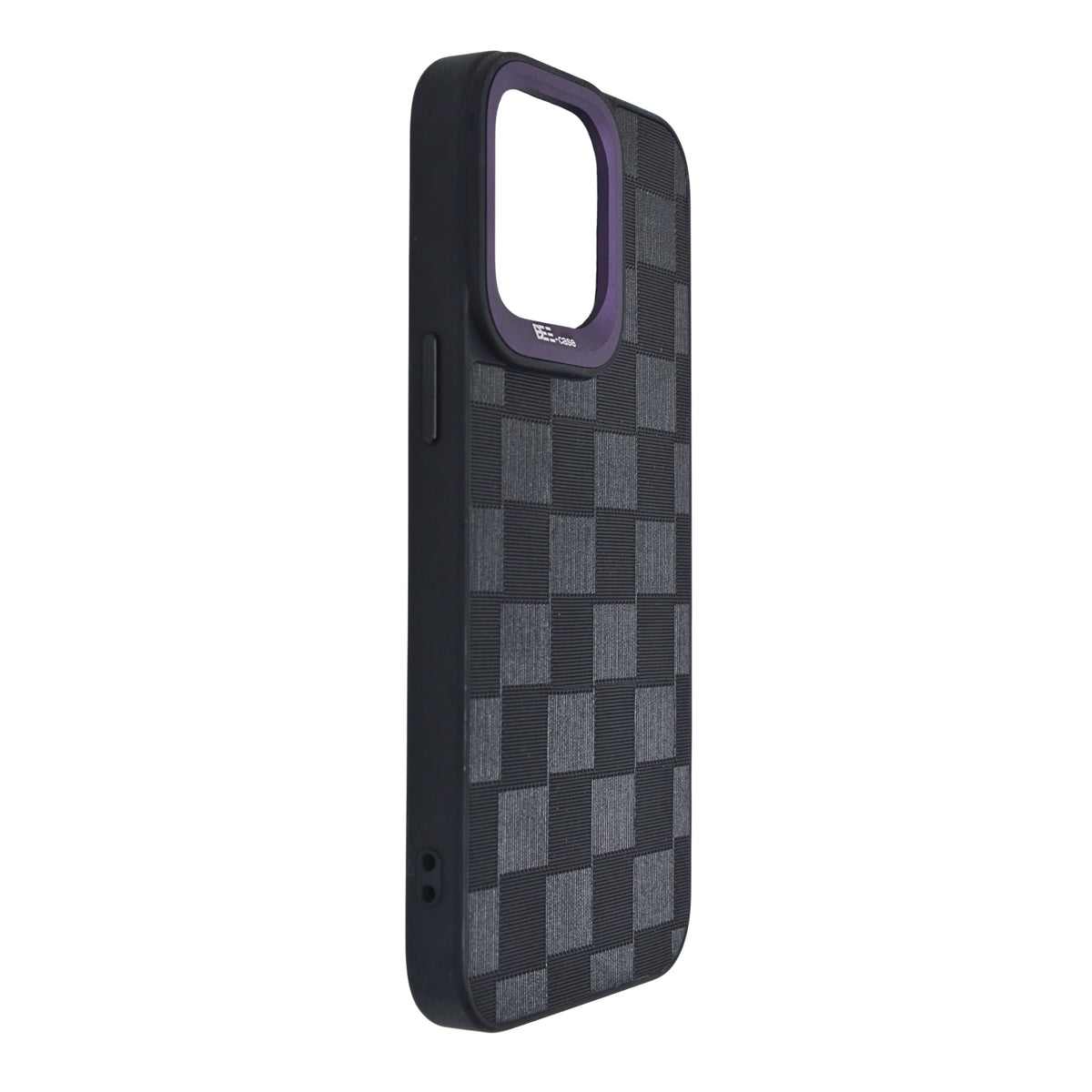 Checkered Texture Grip Case For iPhone 15 Pro Max