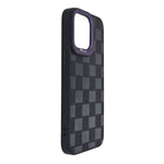 Checkered Texture Grip Case For iPhone 15 Pro Max