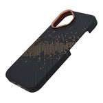 Kevlar Texture Magsafe Armor Phone Case for iPhone 17