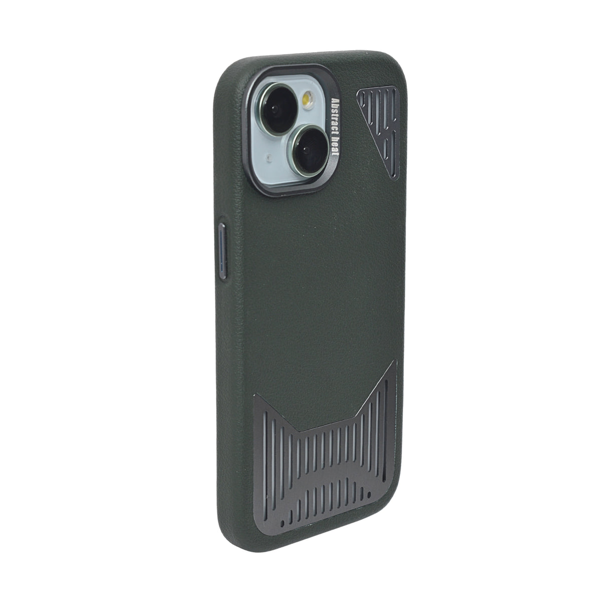 Premium Heat Dissipation with Modern Textured Finish Phone Case for iPhone 15