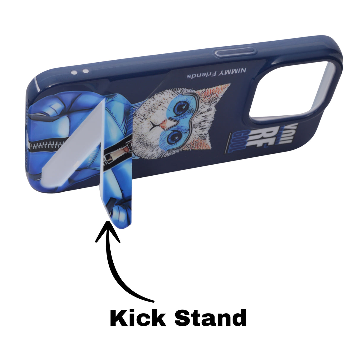 Hard Printed iPhone Case With Stand Back Cover For iPhone 13 Pro