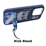 Hard Printed iPhone Case With Stand Back Cover For iPhone 13 Pro