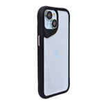 Crystal Clear with TPU Bumper Phone Case for iPhone 15