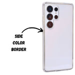 Transparent Hard Shell Phone Case for Samsung S25 Ultra