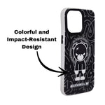 IKARIKUMA Angry Bear Series Cartoon Protective Phone Case For iPhone 15 Pro Max