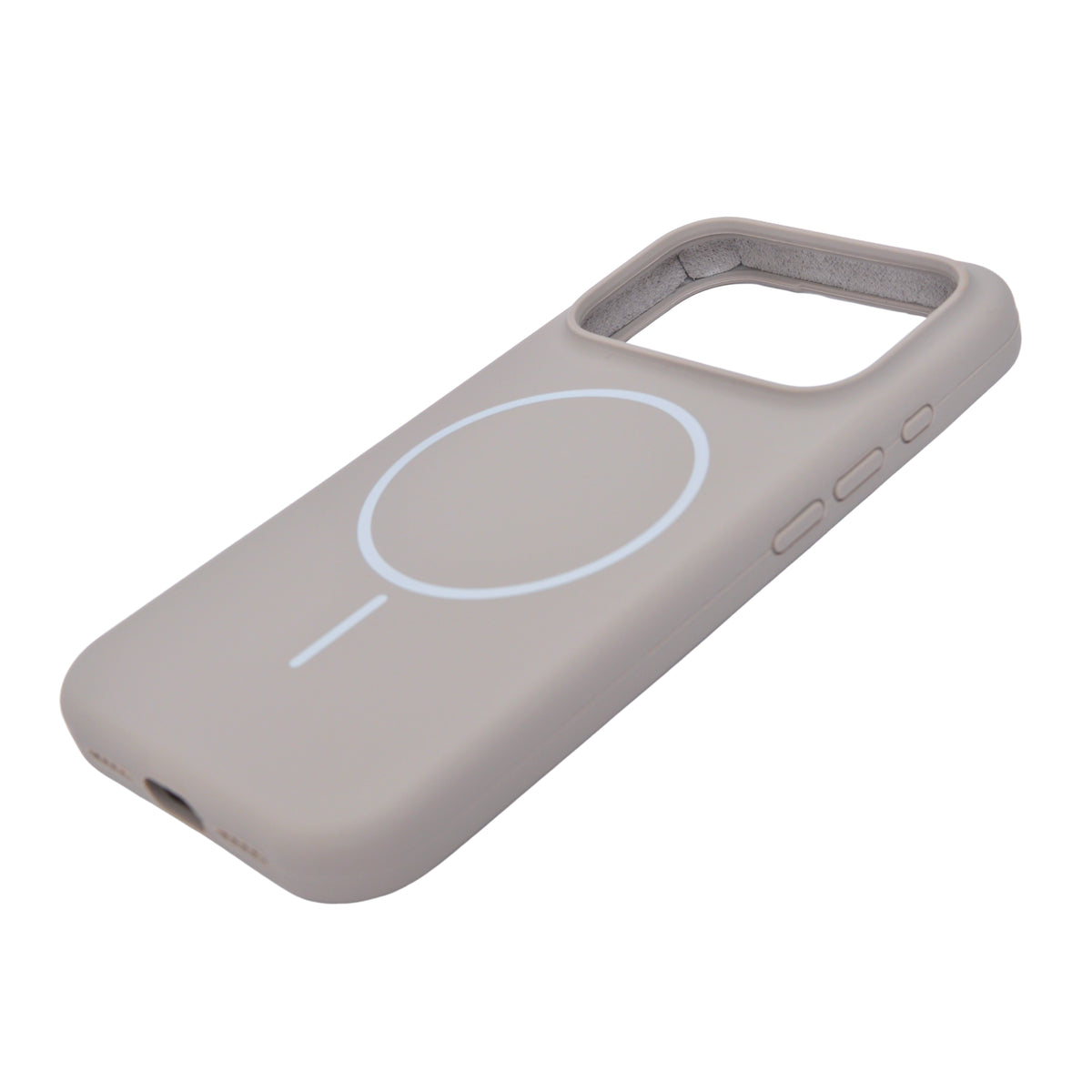 Soft Silicone with MagSafe Ring Phone Case for iPhone 17 Pro