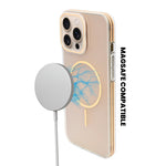 Crystal Clear Shockproof MagSafe Phone Case for iPhone 16 Pro