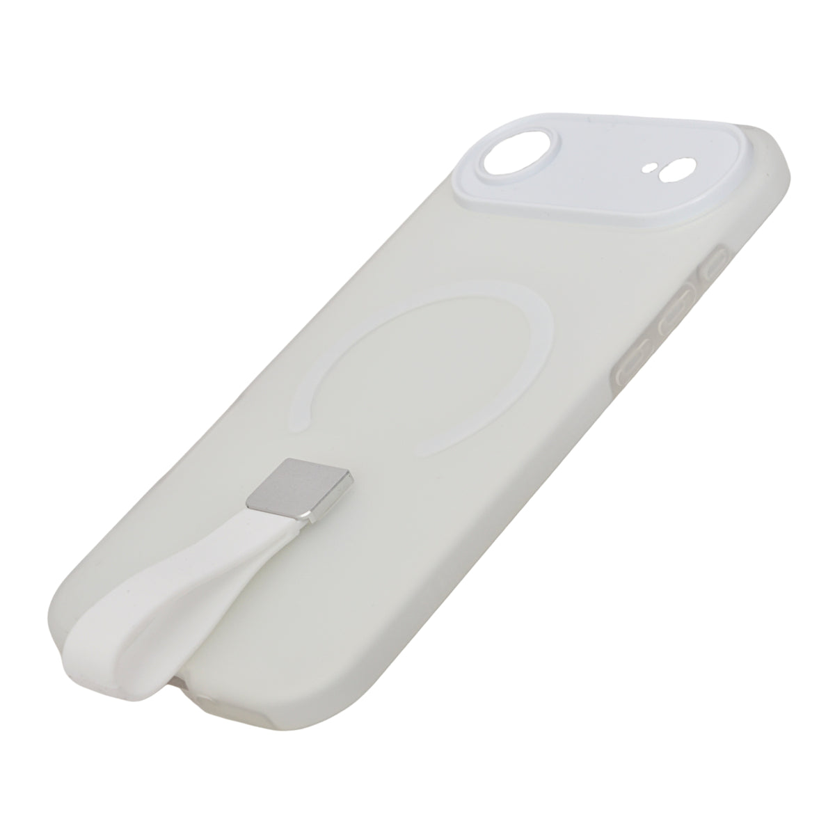 Frosty Matte with Silicone Finger Loop Phone Case for iPhone 17 Air