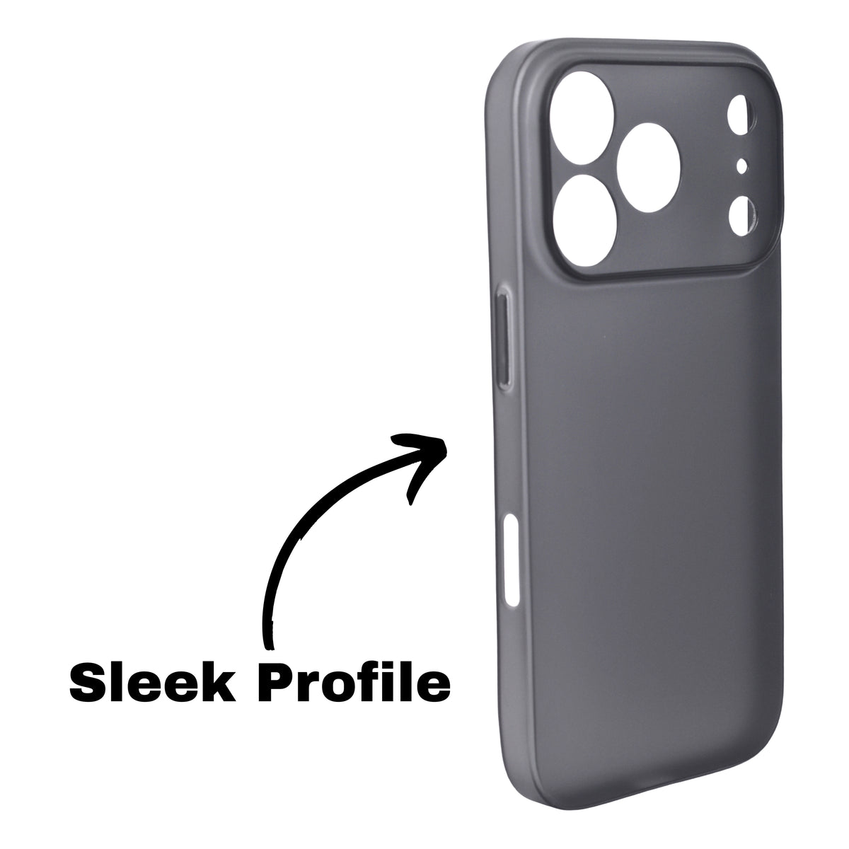 Frosted Matte Finish Slim Translucent Phone Case for iPhone 17 Pro