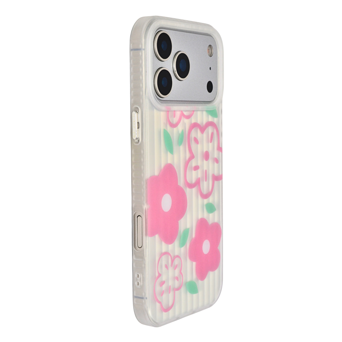 Aesthetic Bow & Floral Phone Case for iPhone 17 Pro