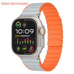 Luxury Magnetic Strap for iWatch 49mm (Ultra 2/Ultra), 46mm, 45mm, 44mm, 42mm – Compatible with Series 10/9/8/7/6/5/4/3/2/1/SE – Adjustable & Secure Fit