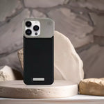 Metal Series Magsafe Leather Case With Titanium Frame