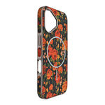 Cork Texture Printed MagSafe Compatible Phone Case for iPhone 16