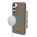 Leather Texture Sleek Matte Protective Phone Case for Samsung S23