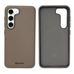 Leather Texture Sleek Matte Protective Phone Case for Samsung S23