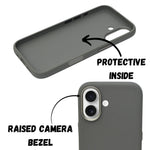 Classic Leather Texture Protective Phone Case For iPhone 16