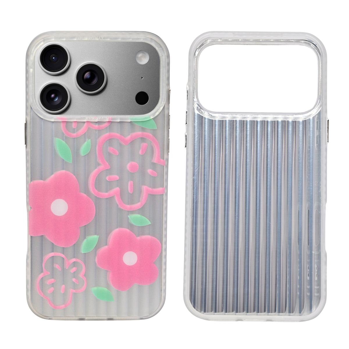 Aesthetic Bow & Floral Phone Case for iPhone 17 Pro