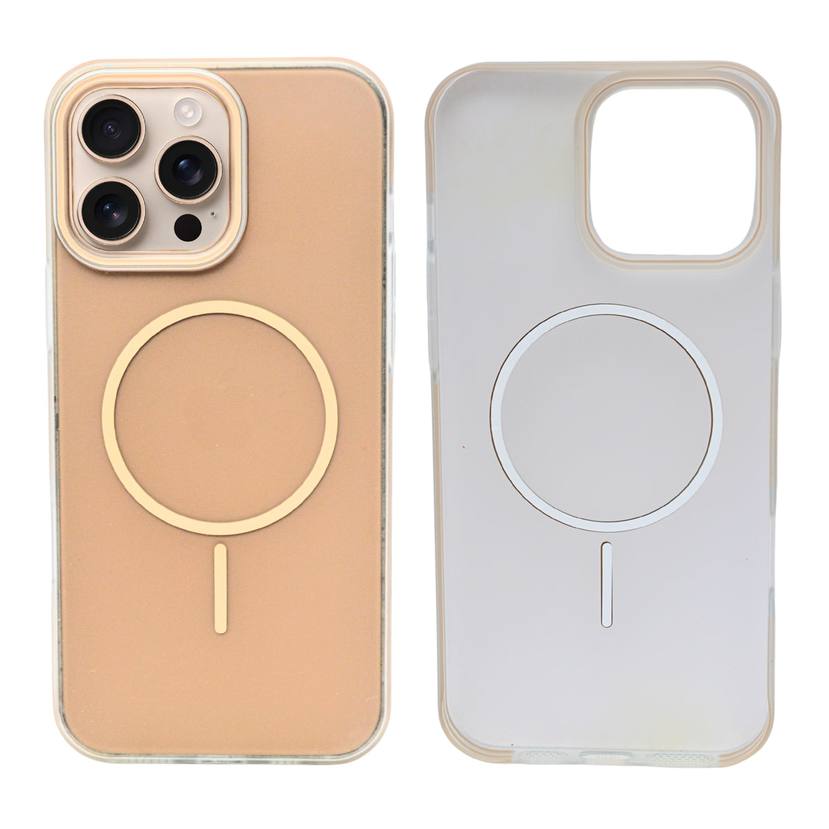 Crystal Clear Shockproof MagSafe Phone Case for iPhone 16 Pro
