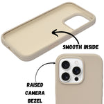 Premium Soft Silicone with Microfiber Lining Phone Case for iPhone 16 Pro