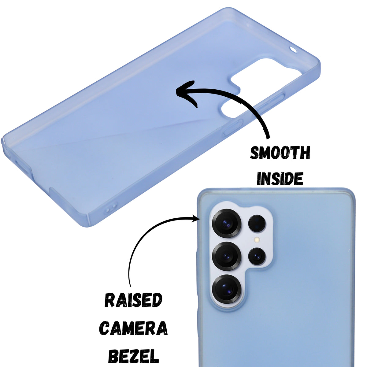 Paper Slim Translucent Matte Phone Case for Samsung S25 Ultra