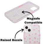 Pink Bow "Every Single Day Counts" Quote MagSafe Compatible Phone Case for iPhone 13 / 14