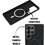 Magsafe Compatible Hard Plastic Phone Case for Samsung S25 Ultra
