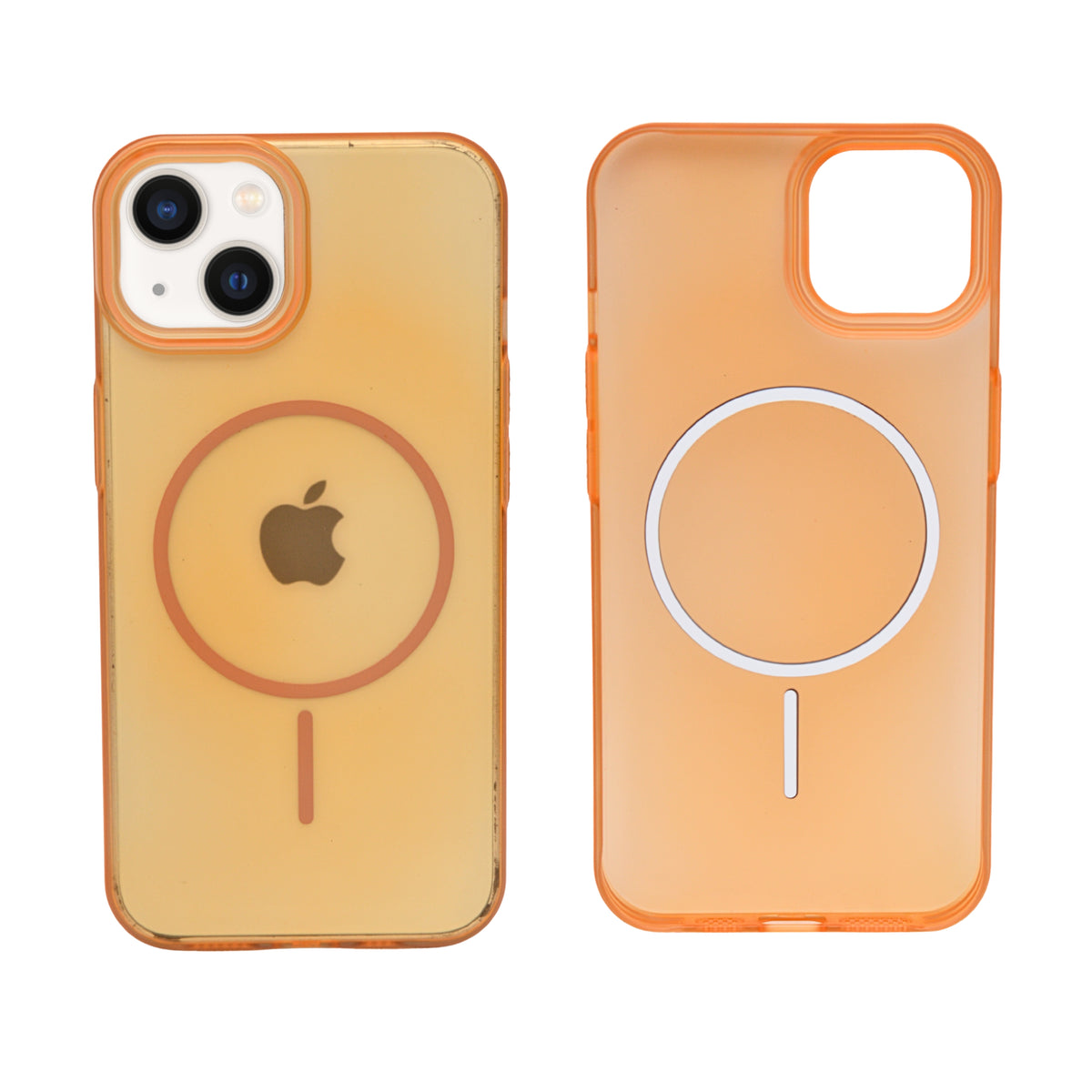 Crystal Clear Shockproof MagSafe Phone Case for iPhone 15