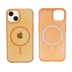 Crystal Clear Shockproof MagSafe Phone Case for iPhone 15