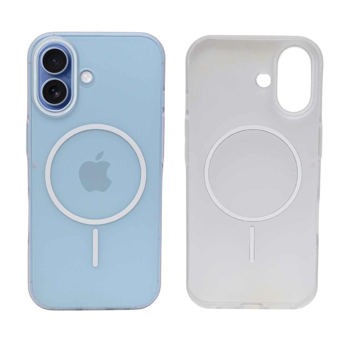 Crystal Clear Shockproof MagSafe Phone Case for iPhone 17