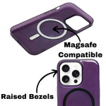 Hard Crystal Tinted Transparent Magsafe Compatible Phone Case for iPhone 14 Pro Max