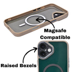 Smoke Transparent MagSafe Compatible Phone Case for iPhone 16 Plus