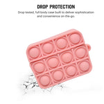 Premium Soft Silicone Pop Bubble Fidget Protective Case for AirPods Pro / Pro 2