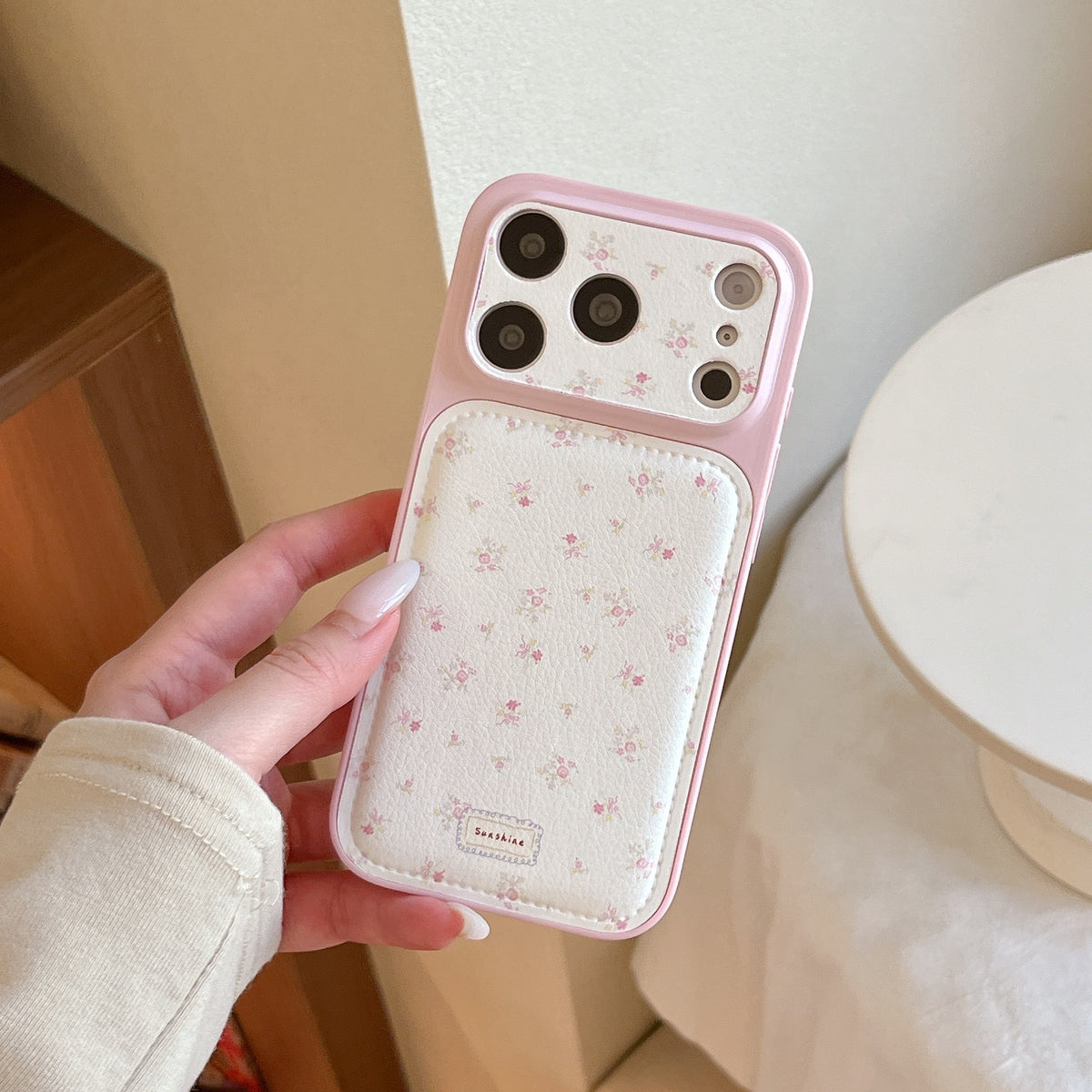 PASTEL PINK FLORAL CASE