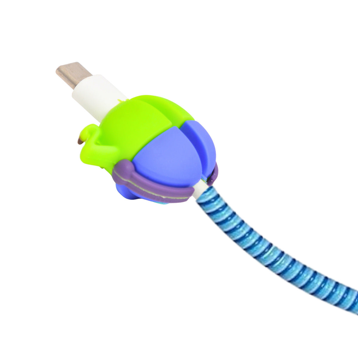 3D "MU" Monster Design Silicone Charger Case & Cable Protector for Apple 18W/20W Adapter