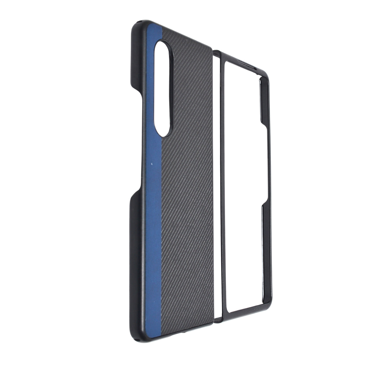 Dual Texture Carbon Fiber Slim Protective Phone Case for Samsung Galaxy Z Fold 3